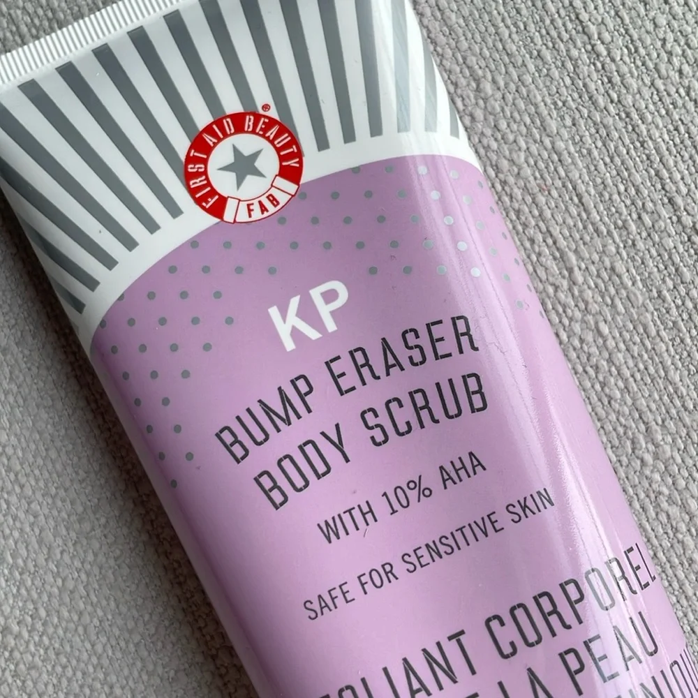 First Aid Beauty KP Bump Eraser Body Scrub with 10% AHA